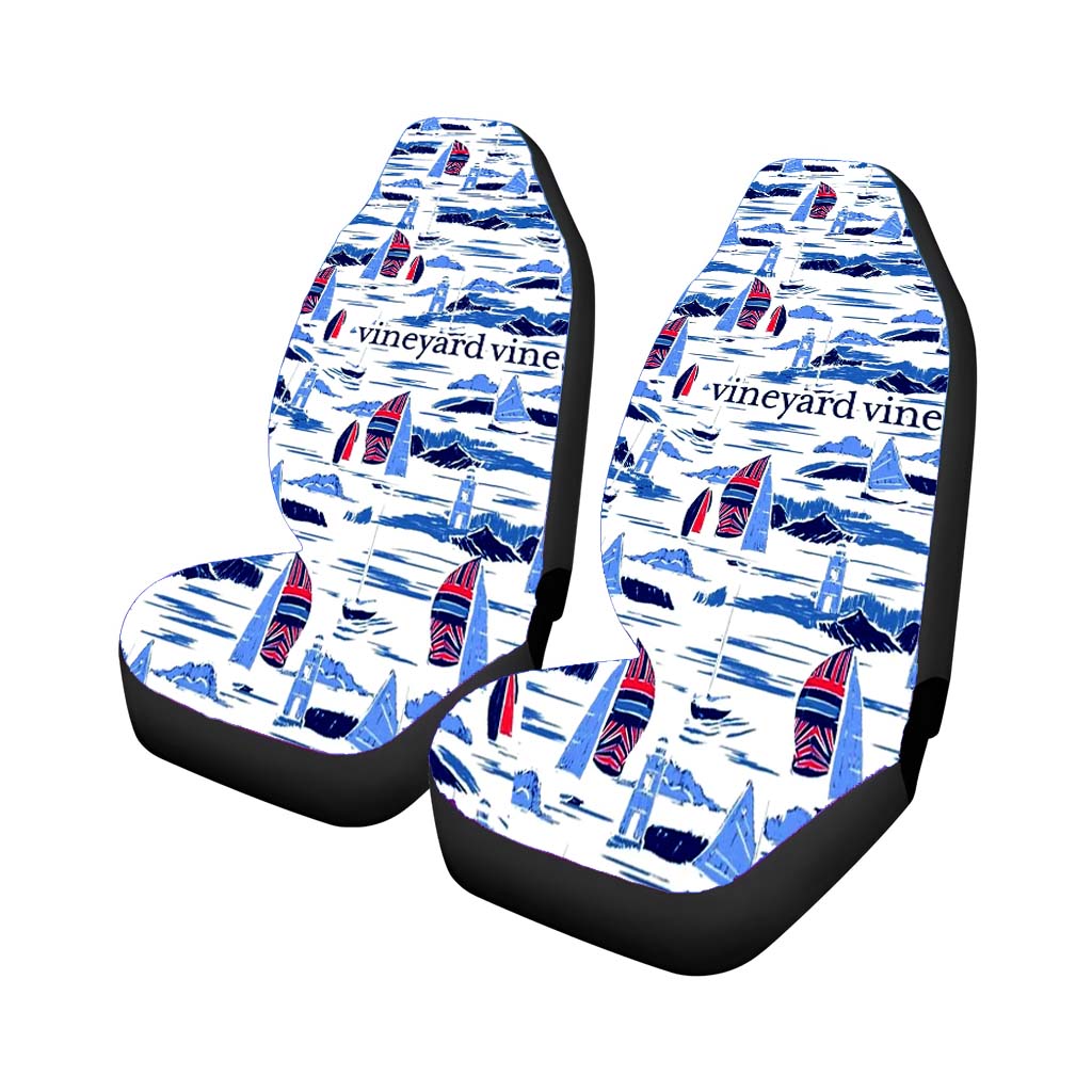 Vineyard Vines Pattern car Seat Covers