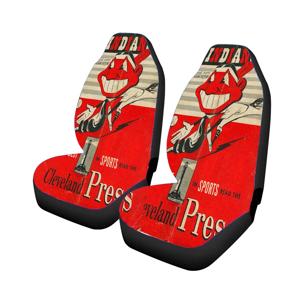 Vintage Cleveland Indians Press 1950 car Seat Covers