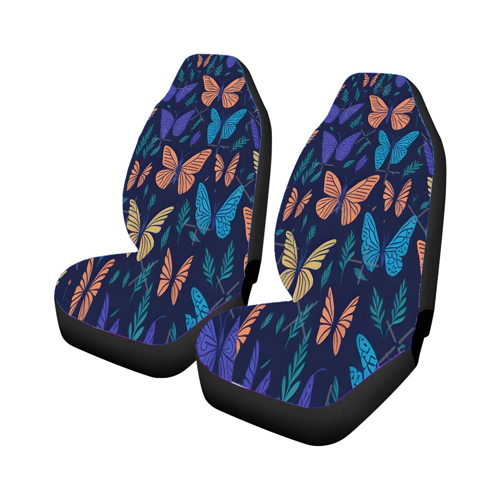 Vivid Color Butterfly Patterns car Seat Covers