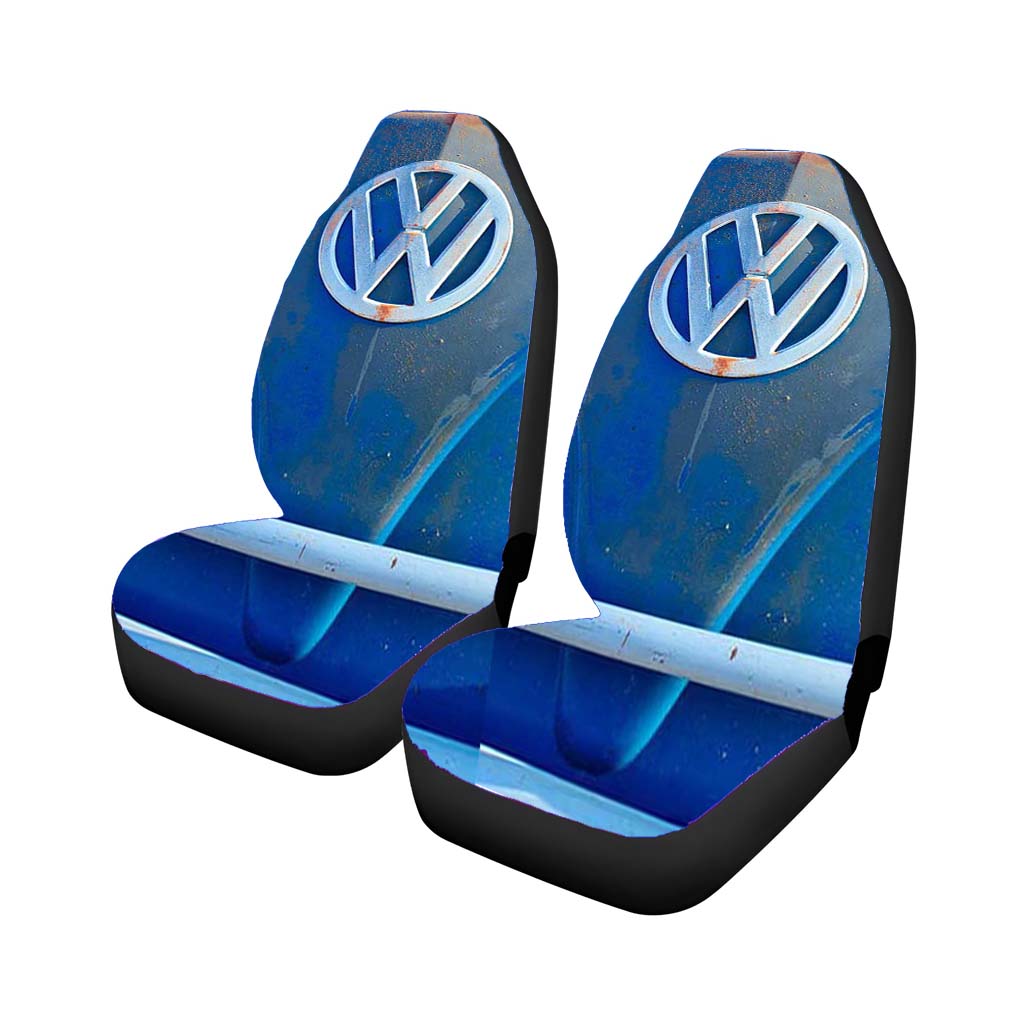 Volkswagen Vw Bus Front Emblem Jill Reger car Seat Covers