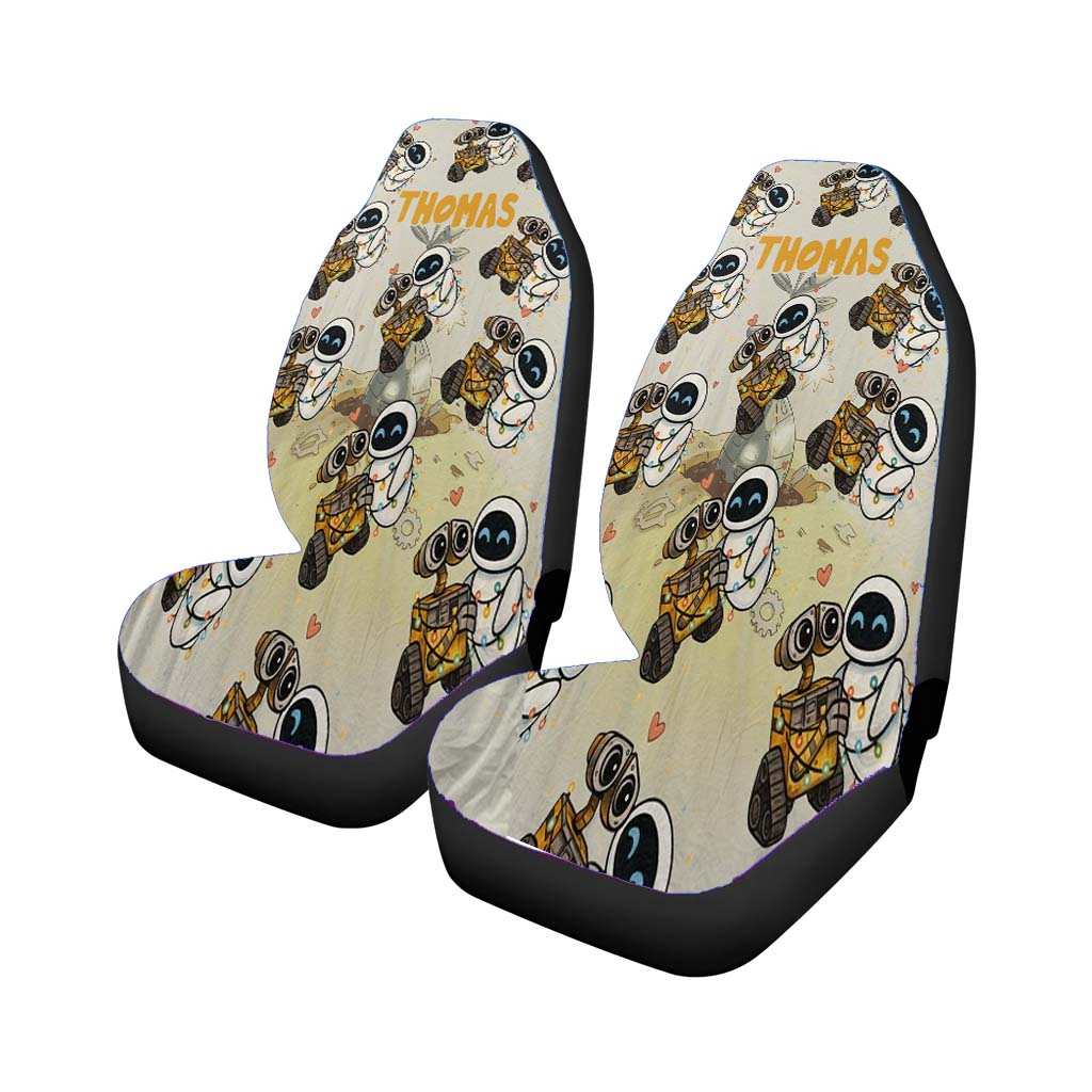 Wall-E And Eve car Seat Covers