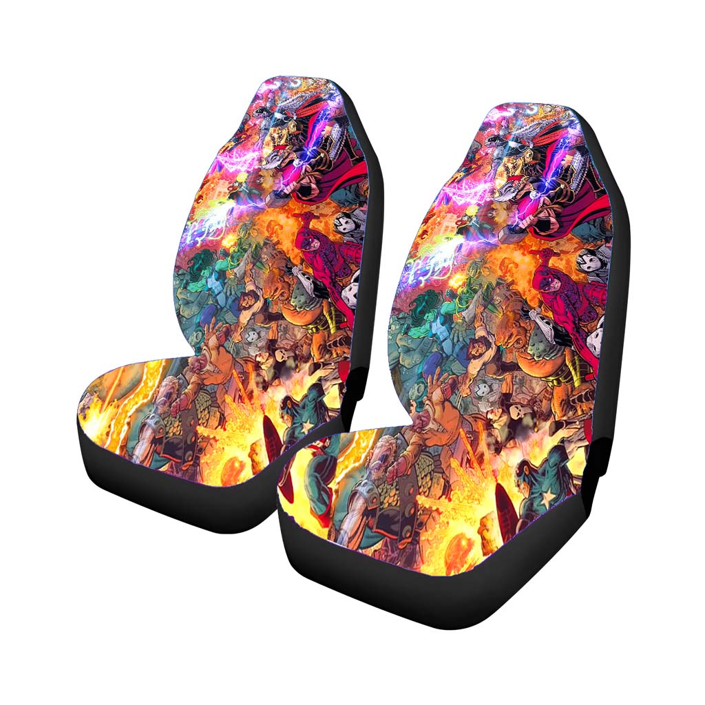 War Of Realm Marvel car Seat Covers