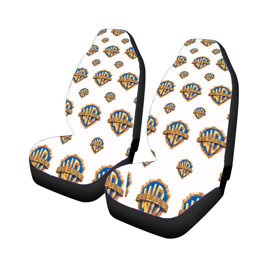 Warner Bros Logo Pattern Car Seat Covers