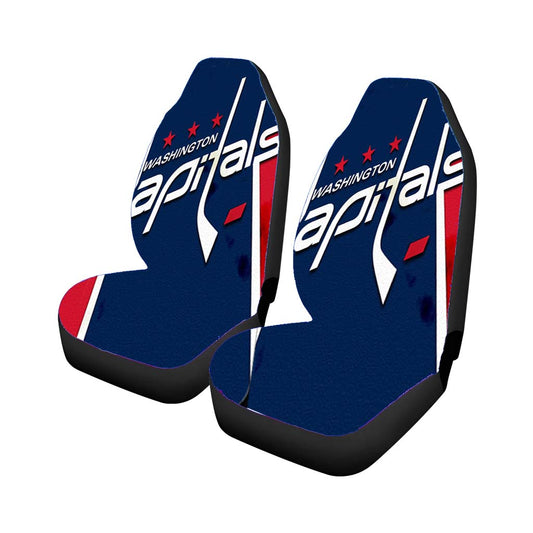 Washington Capitals Grunge Car Seat Covers