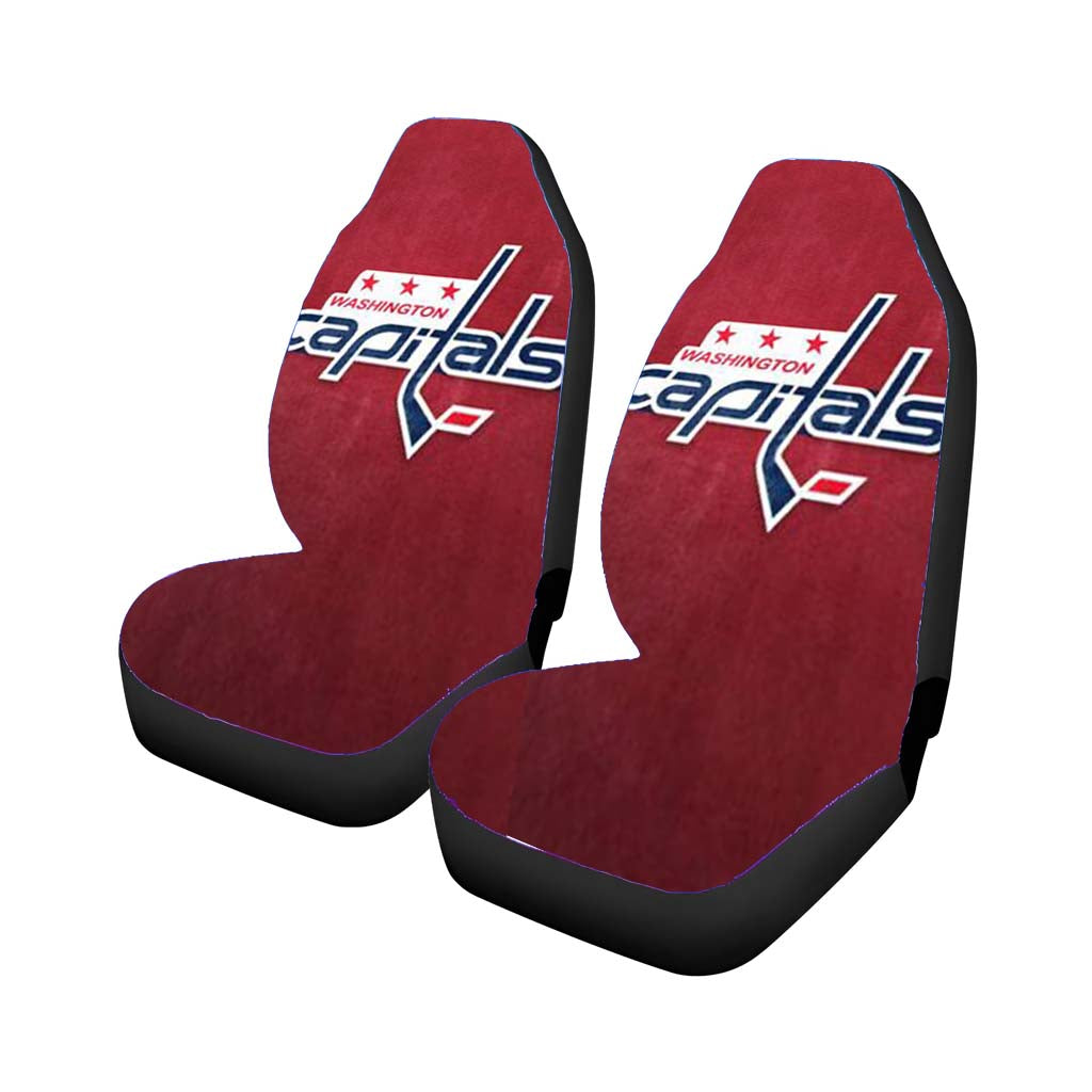 Washington Capitals Ice Red car Seat Covers