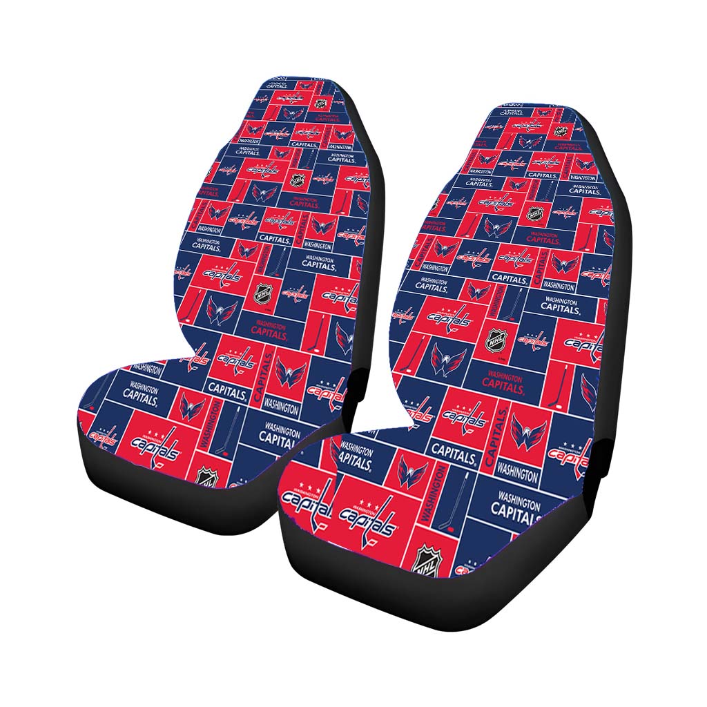 Washington Capitals Pattern car Seat Covers