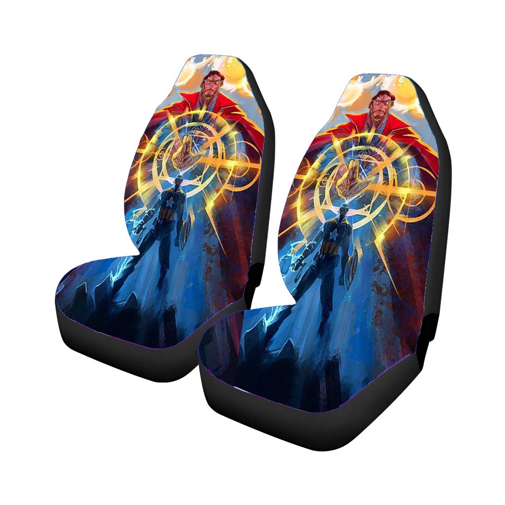We Need Doctor Doctor Strange Captein America car Seat Covers
