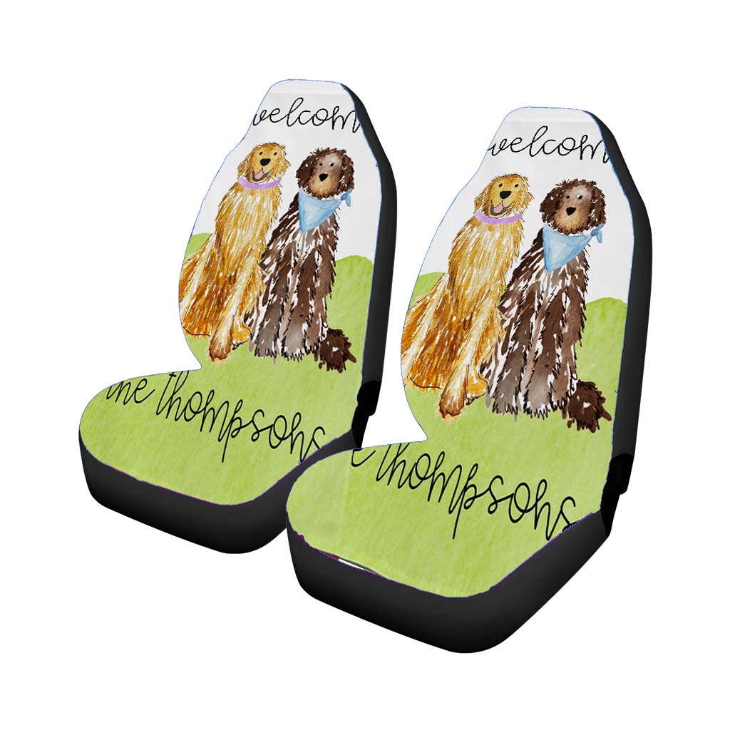 Welcome Mix And Match Pet car Seat Covers