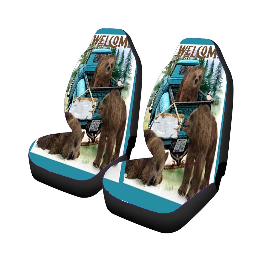 Welcome Truck Three Bears car Seat Covers