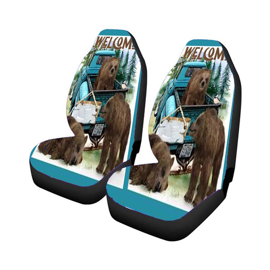 Welcome Truck Three Bears Car Seat Covers