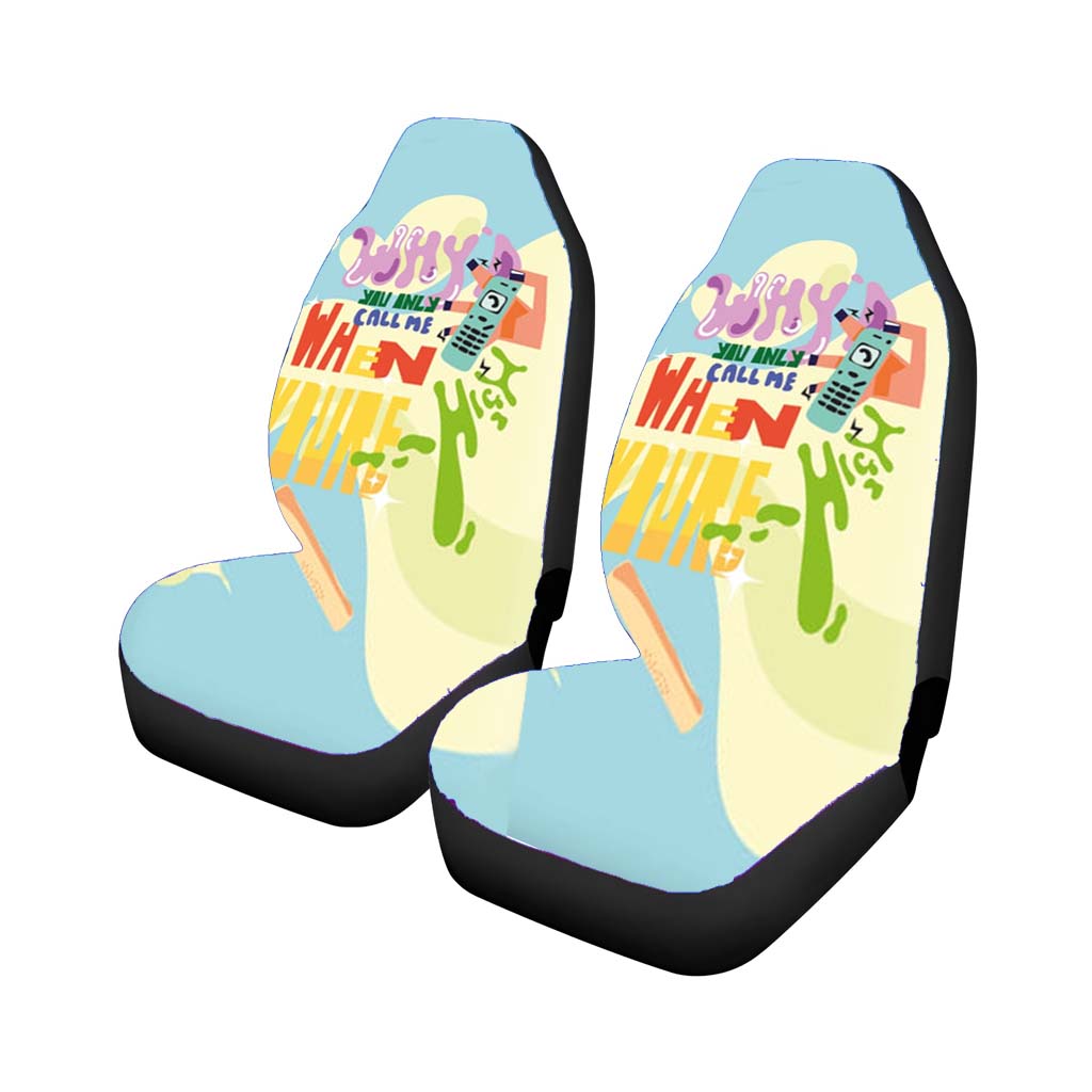 Why'D You Only Call Me When You'Re High - Arctic Monkeys car Seat Covers