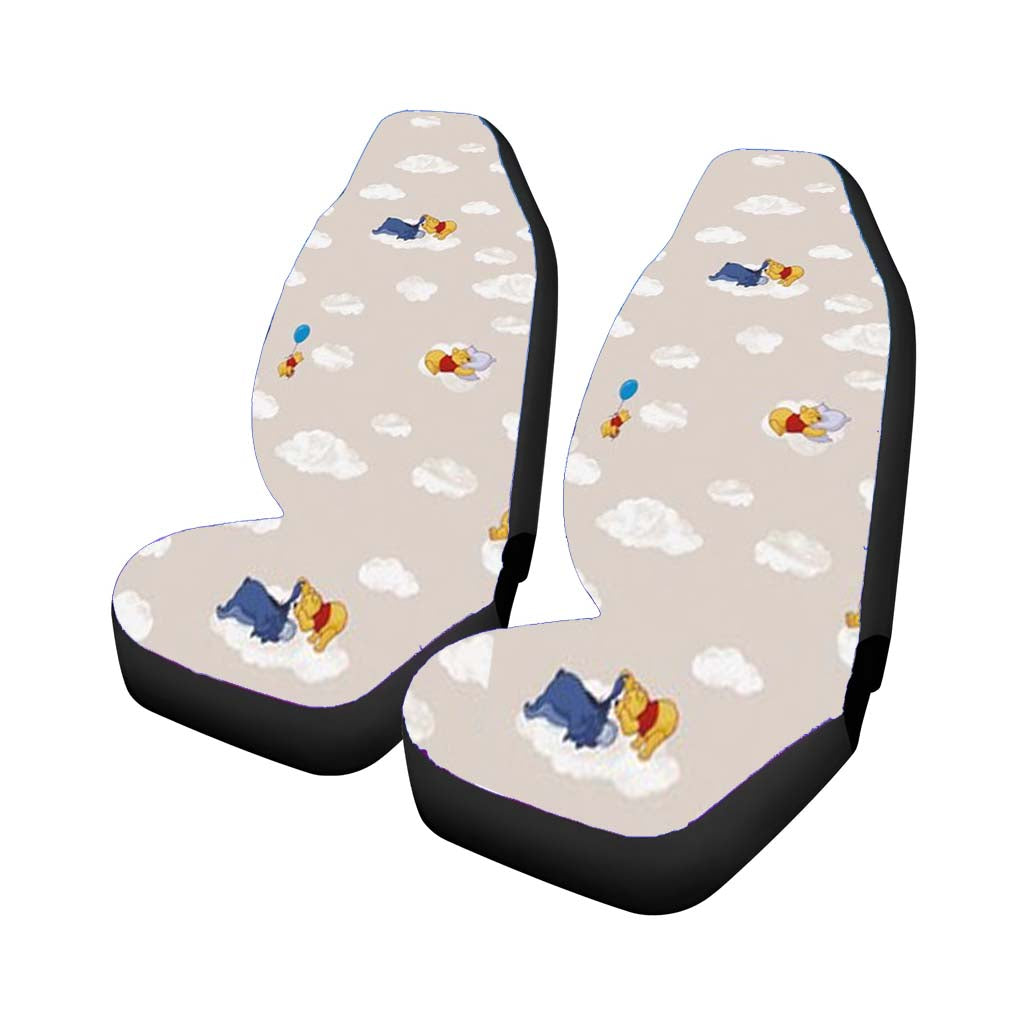 Winnie The Pooh Cloud Pattern car Seat Covers