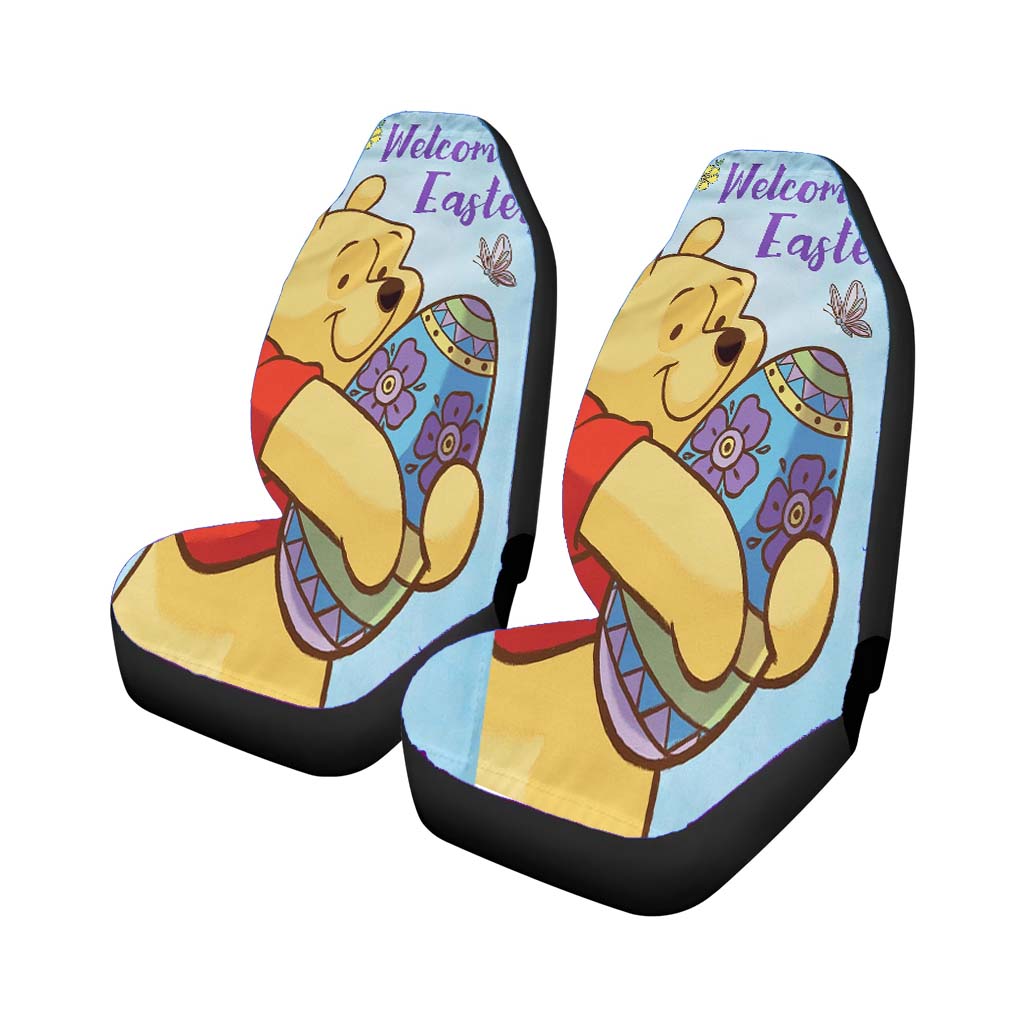 Winnie The Pooh Easter car Seat Covers