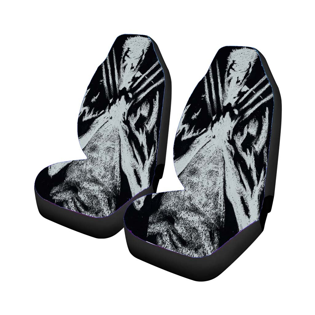 Wolverine Black Sketch car Seat Covers