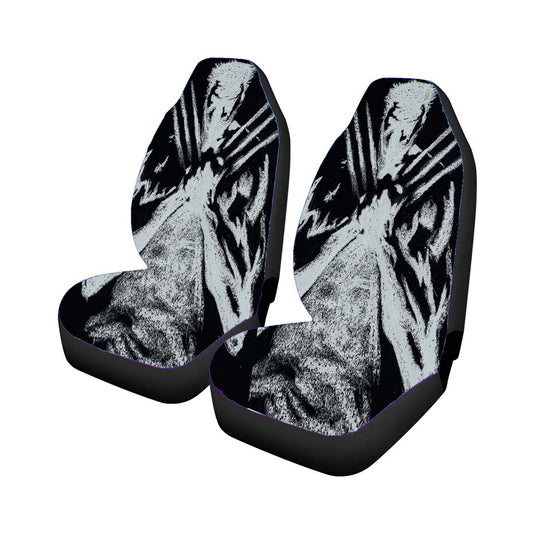 Wolverine Black Sketch Car Seat Covers Universal Fit