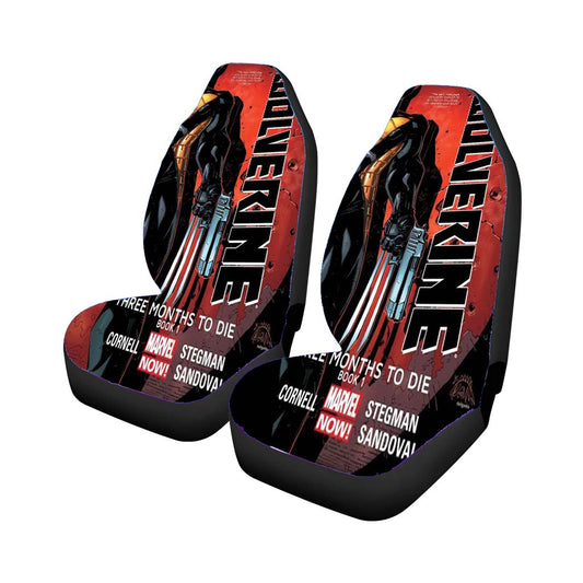 Wolverine Character Artwork Car Seat Covers Universal Fit