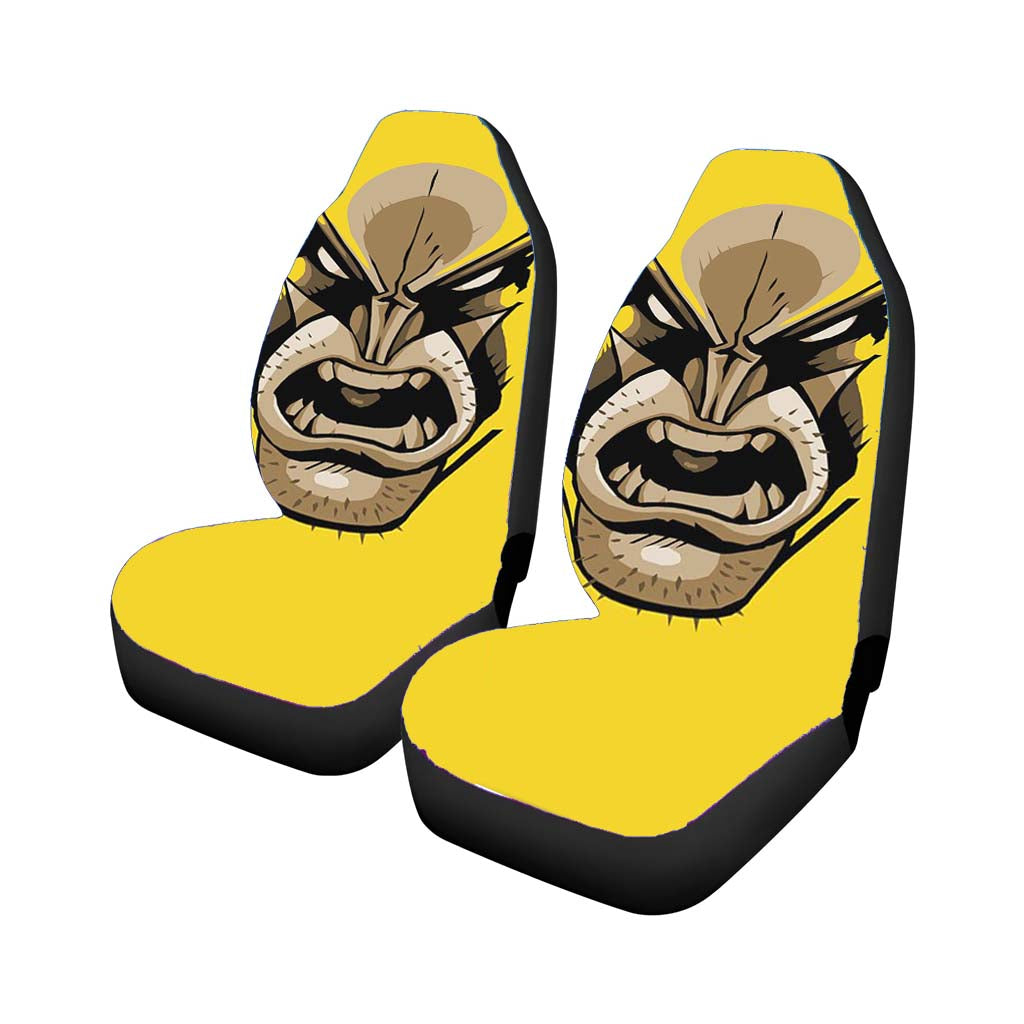 Wolverine Head car Seat Covers