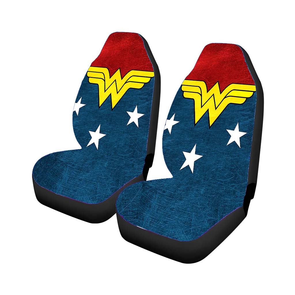 Wonder Woman Emblem Illustration car Seat Covers