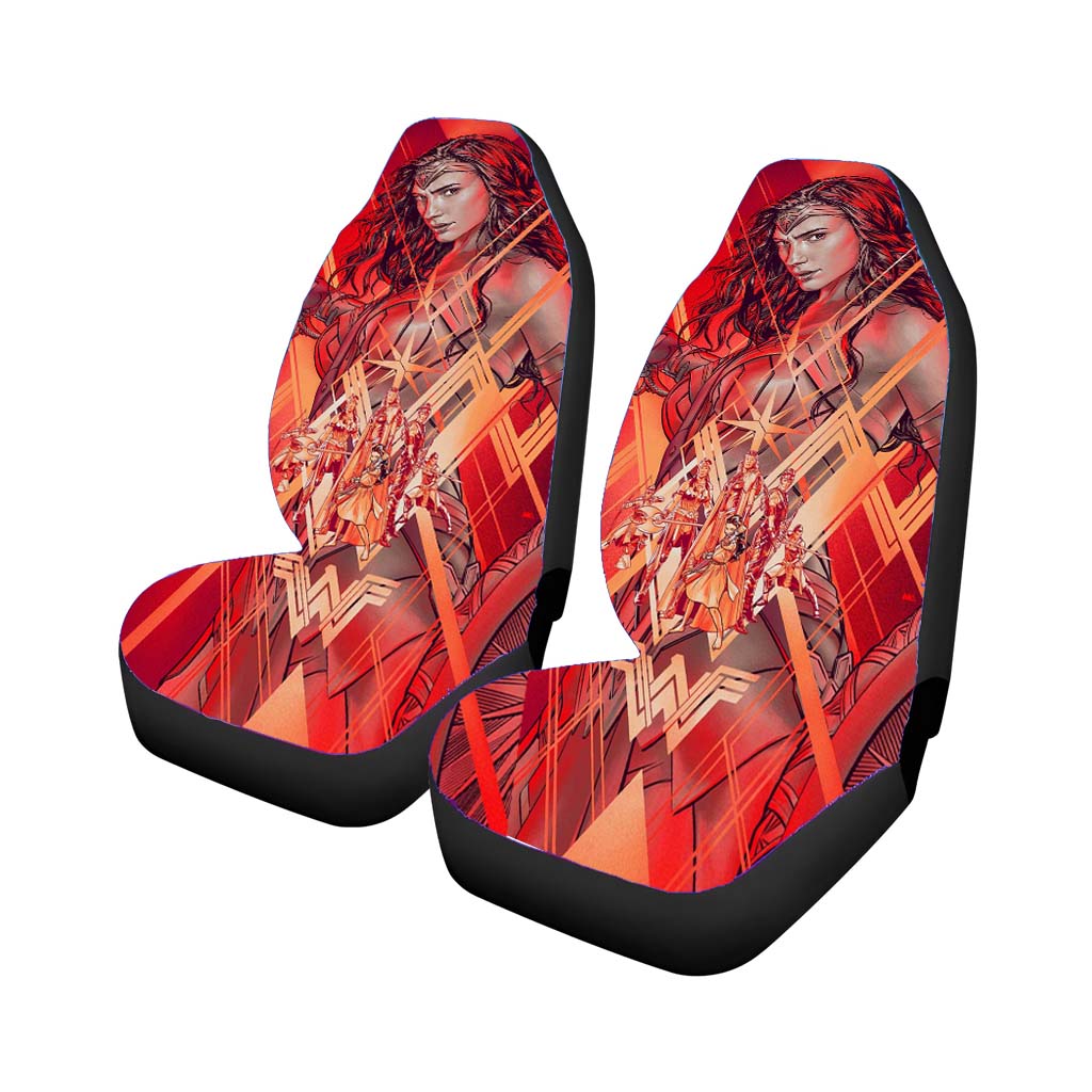 Wonder Woman Fan Art Red Wallpaper car Seat Covers