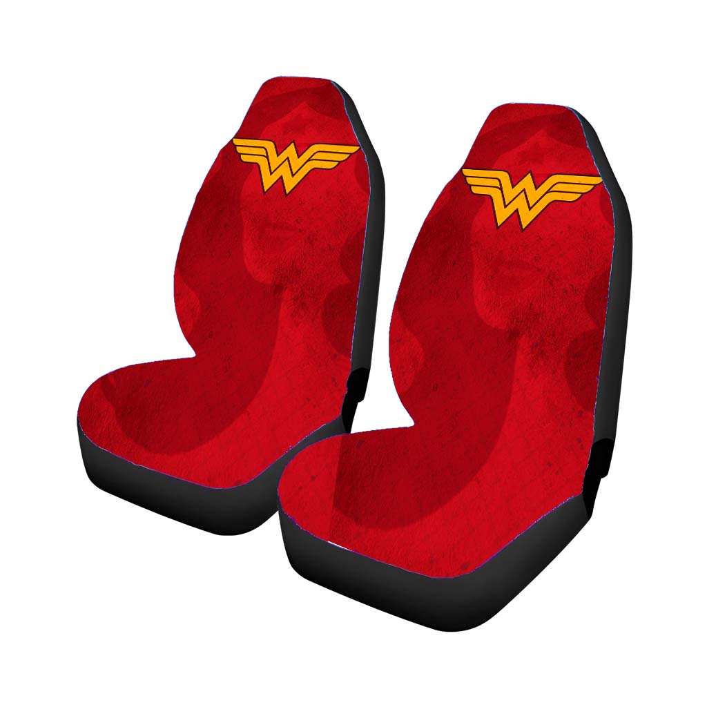 Wonder Woman Flat Grunge car Seat Covers