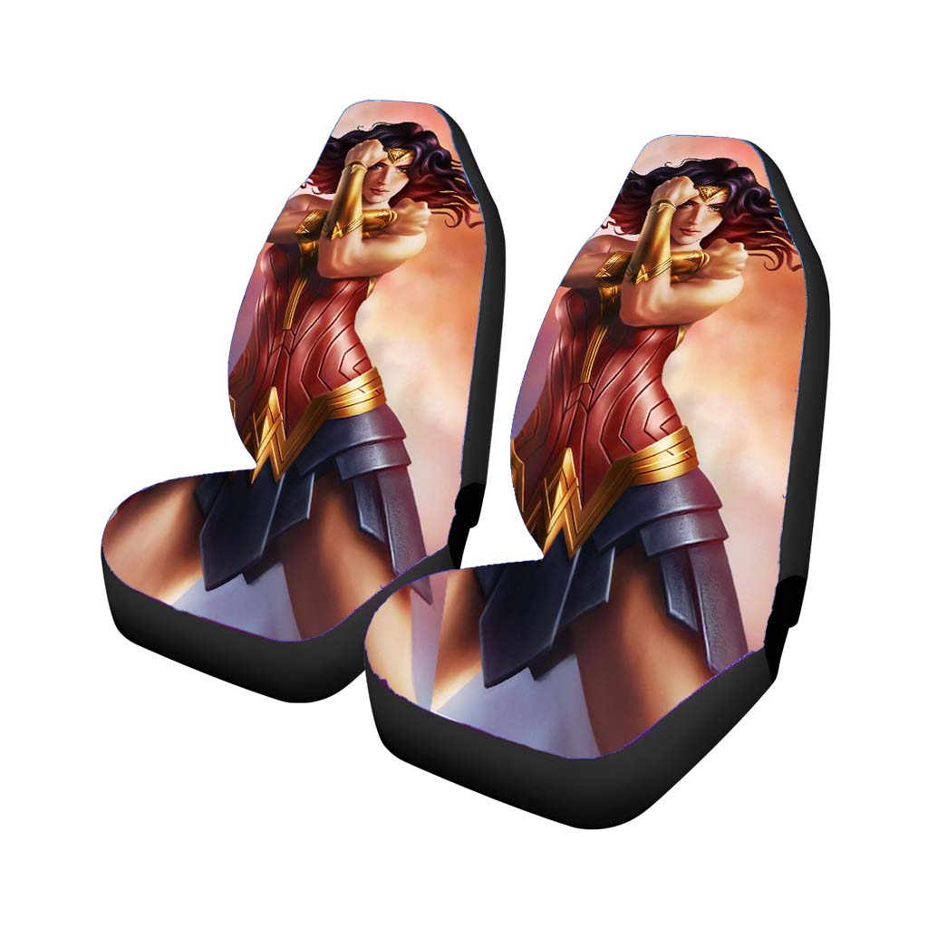 Wonder Woman Galaxy Fan Art car Seat Covers