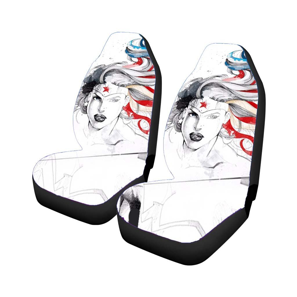 Wonder Woman Sketch car Seat Covers