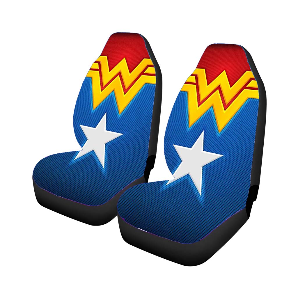 Wonder Woman Star Logo car Seat Covers