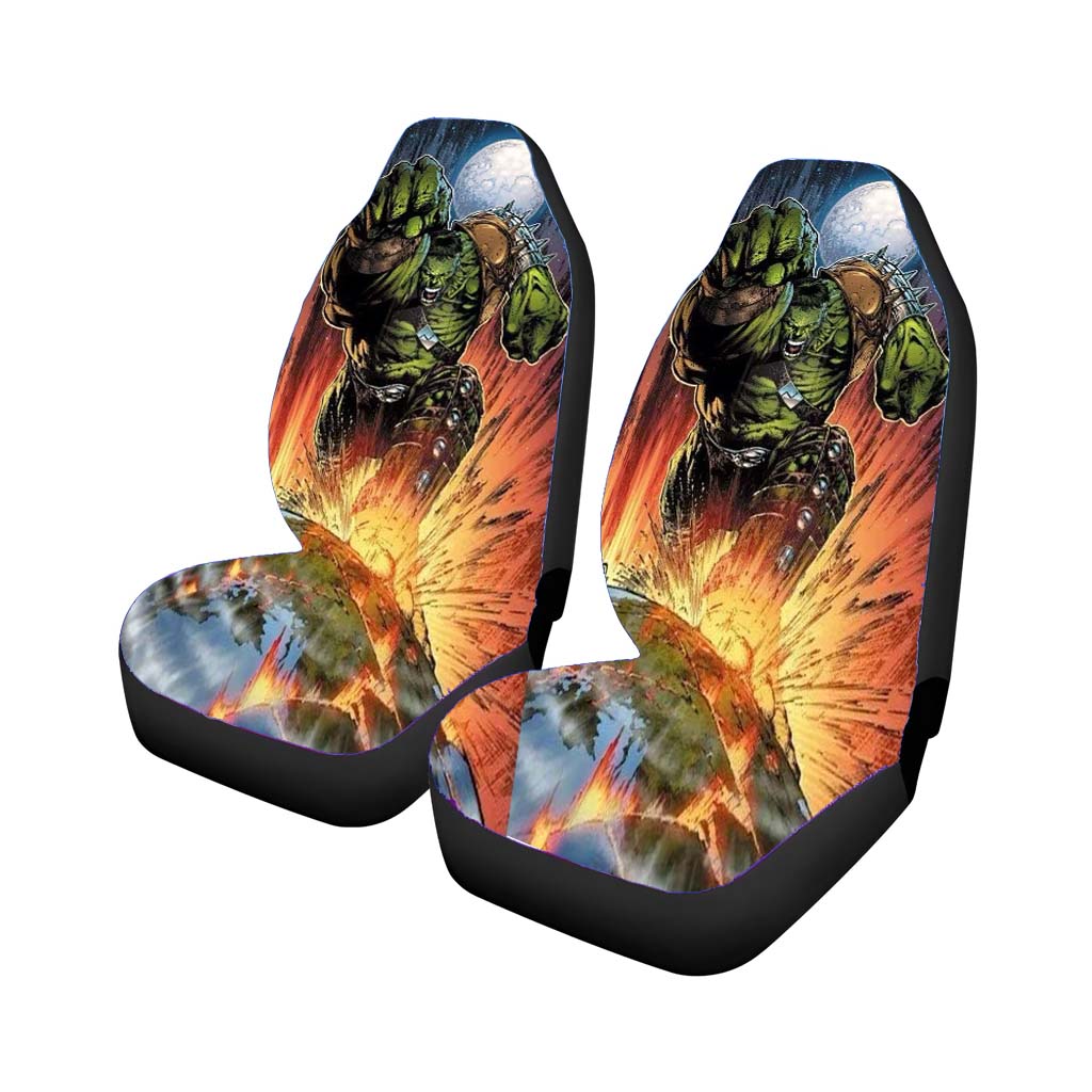 World War Hulk Art car Seat Covers