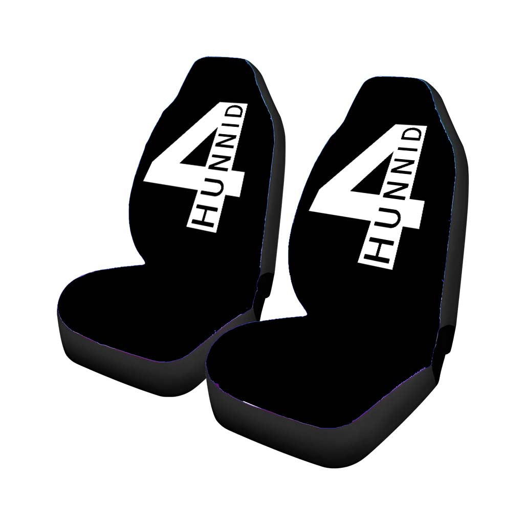 Yg 4Hunnid White Black Color Wallpaper car Seat Covers