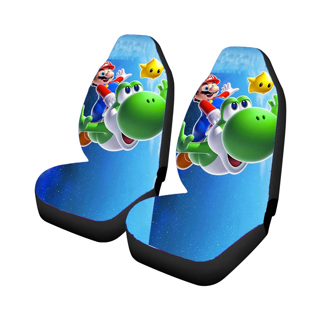 Yoshi Mario 1 car Seat Covers