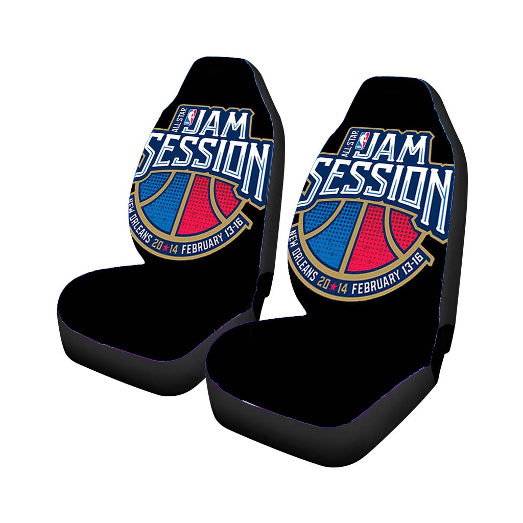 all star jam session black Car Seat Covers