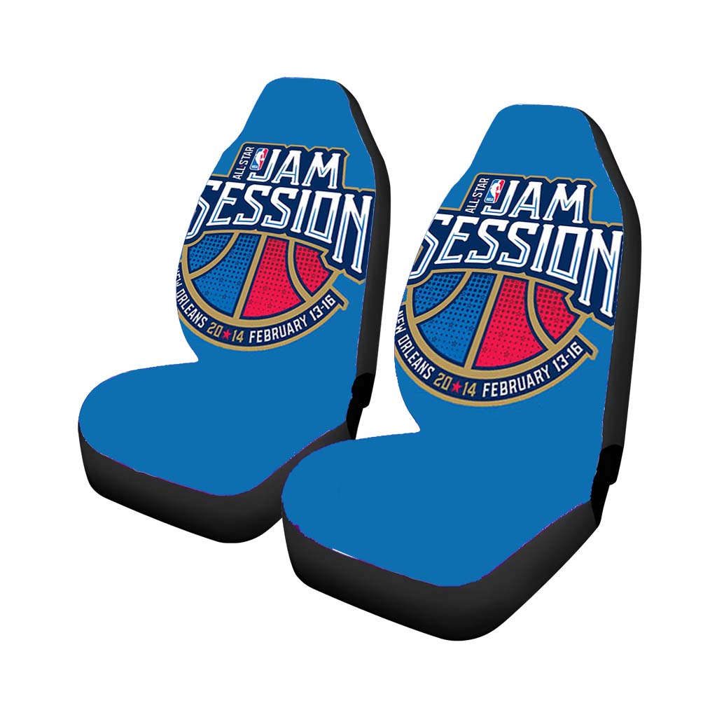 all star jam session blue Car Seat Covers