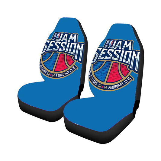 All Star Jam Session Blue Car Seat Covers