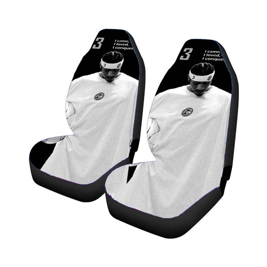 Allen Iverson Hi Contrast Car Seat Covers