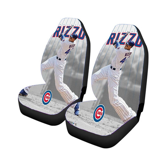 Anthony Rizzo Chicago Cubs Baseball Car Seat Covers