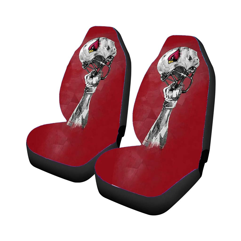 arizona cardinals helmets Car Seat Covers