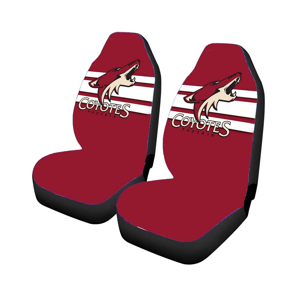 arizona coyotes 2 Car Seat Covers