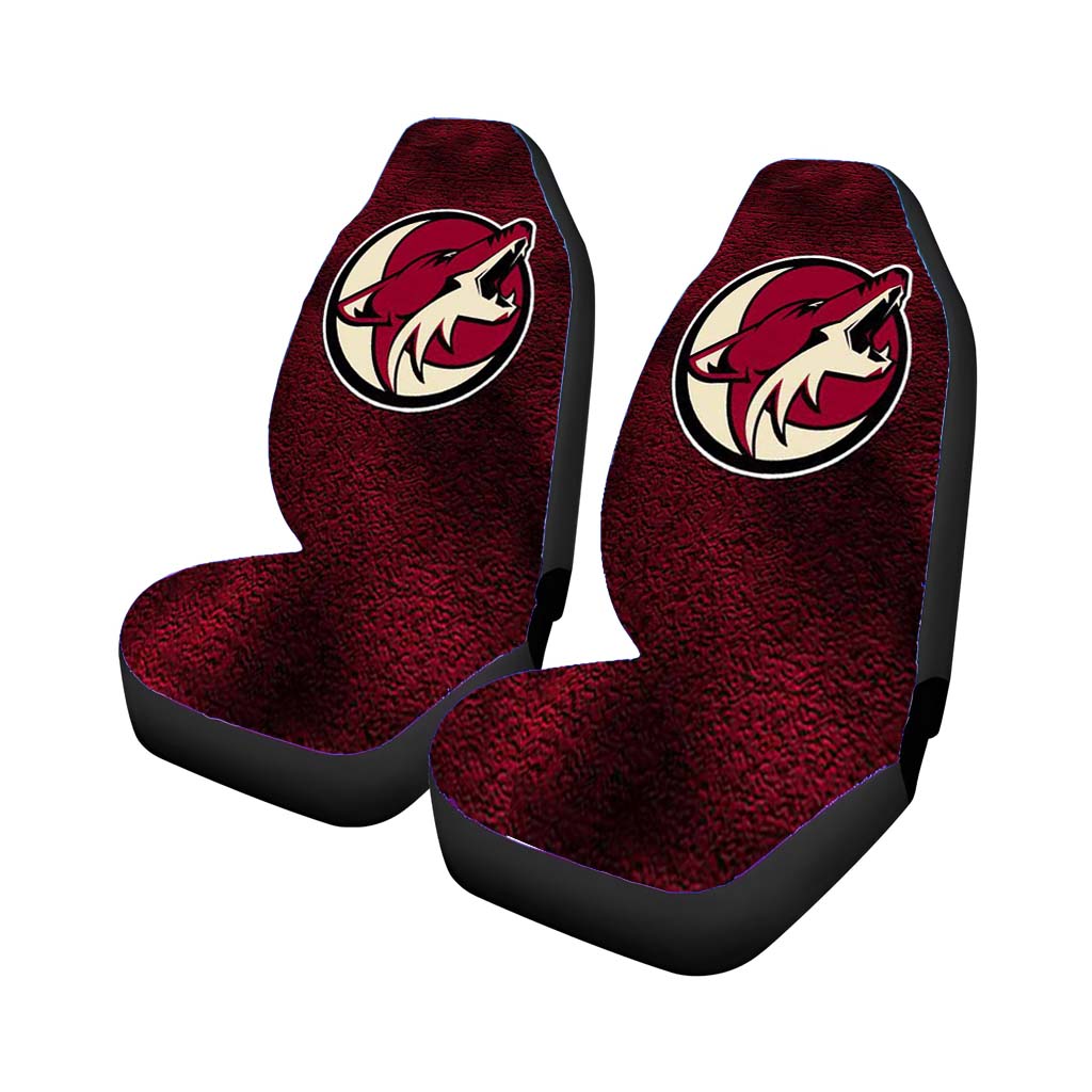 arizona coyotes 3 Car Seat Covers