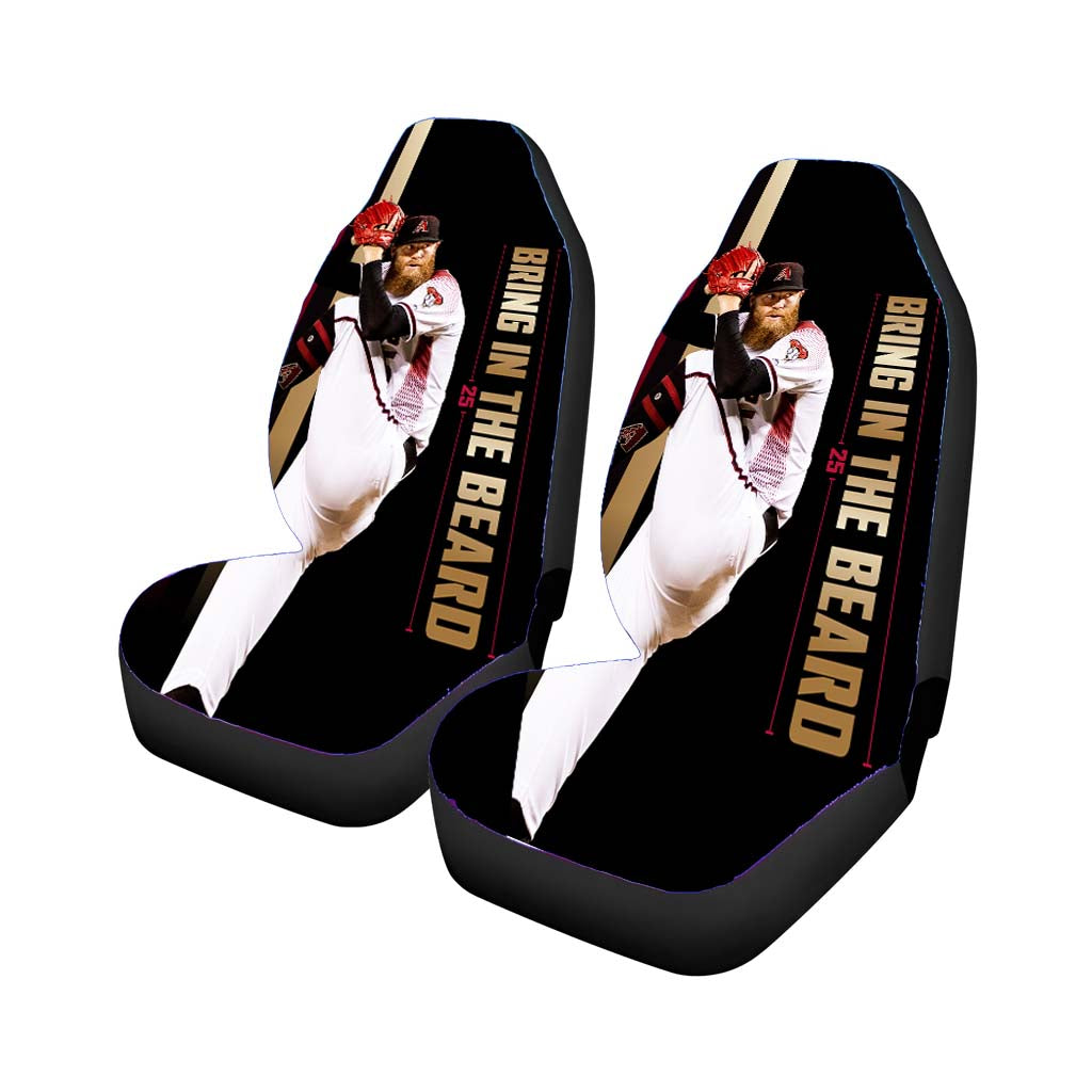 arizona diamondbacks bring in the beard Car Seat Covers