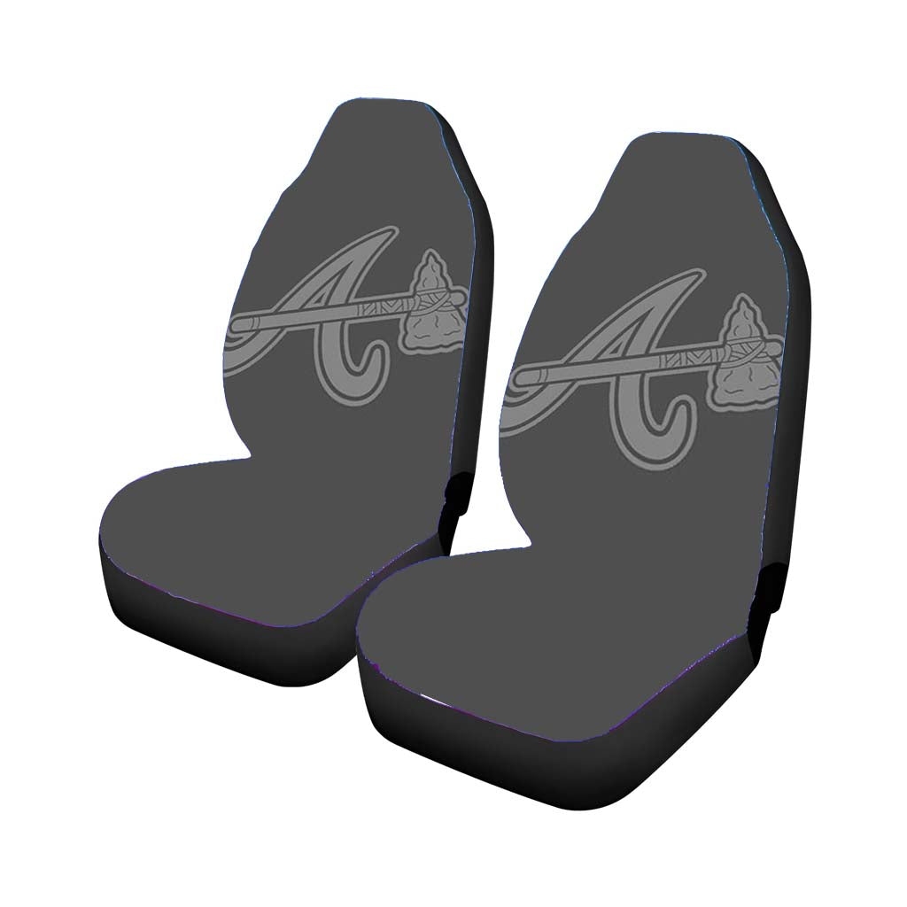 arizona logo greyscale Car Seat Covers