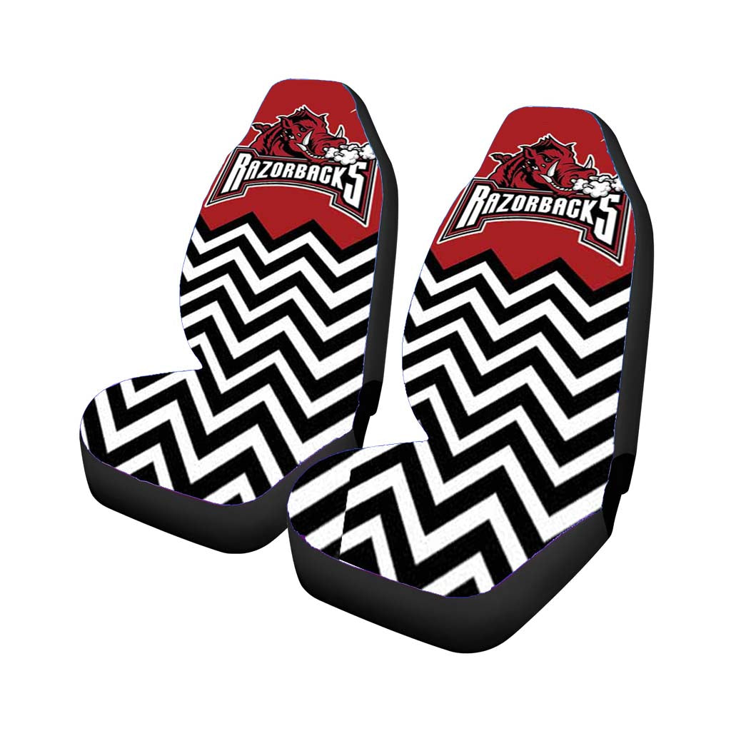 arkansas razorbacks chevron Car Seat Covers