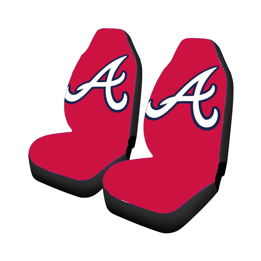 atlanta braves logo Car Seat Covers
