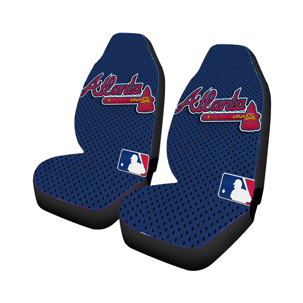 atlanta braves wallpa Car Seat Covers