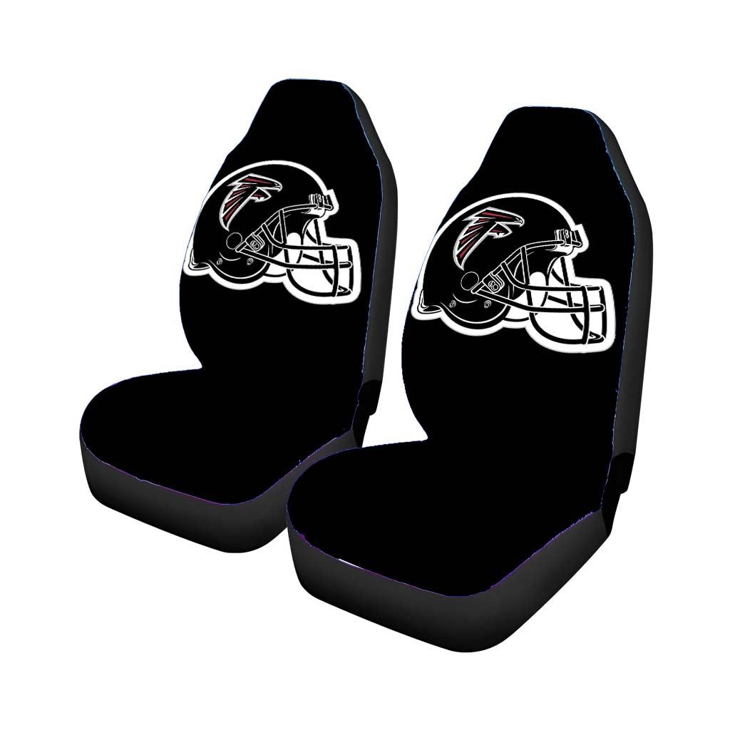 atlanta falcon logo helmet Car Seat Covers