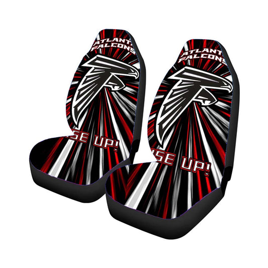Atlanta Falcons Rise Up Nfl Logo Car Seat Covers