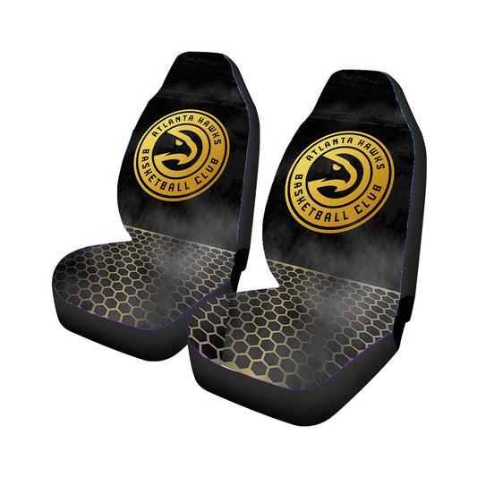 Atlanta Hawks Basketball Club Gold Logo Car Seat Covers