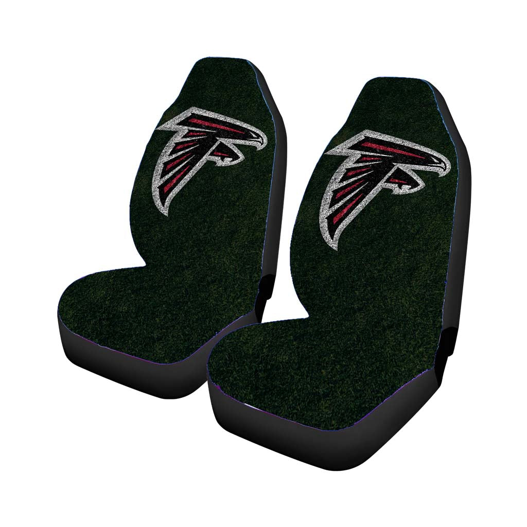 atlanta super bowl li logo grass Car Seat Covers