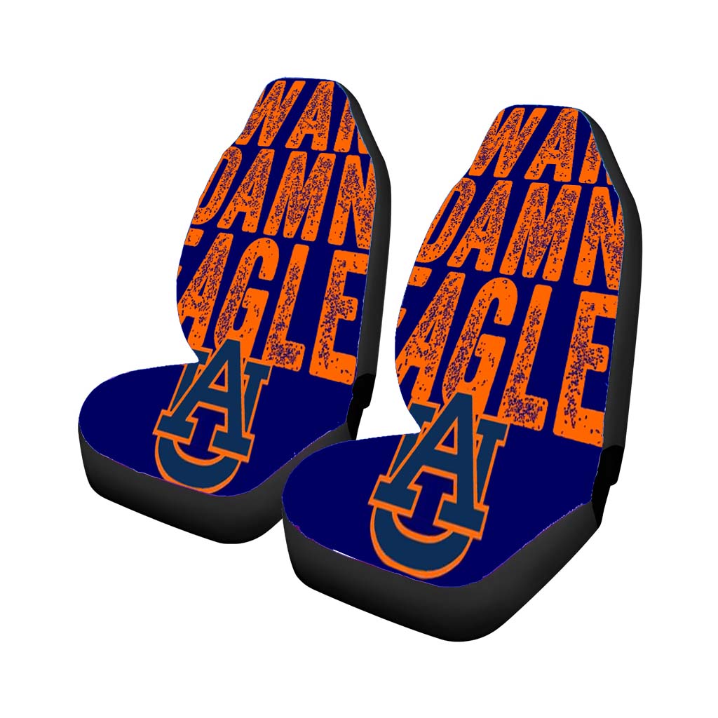 auburn tigers university war damn eagle logo Car Seat Covers