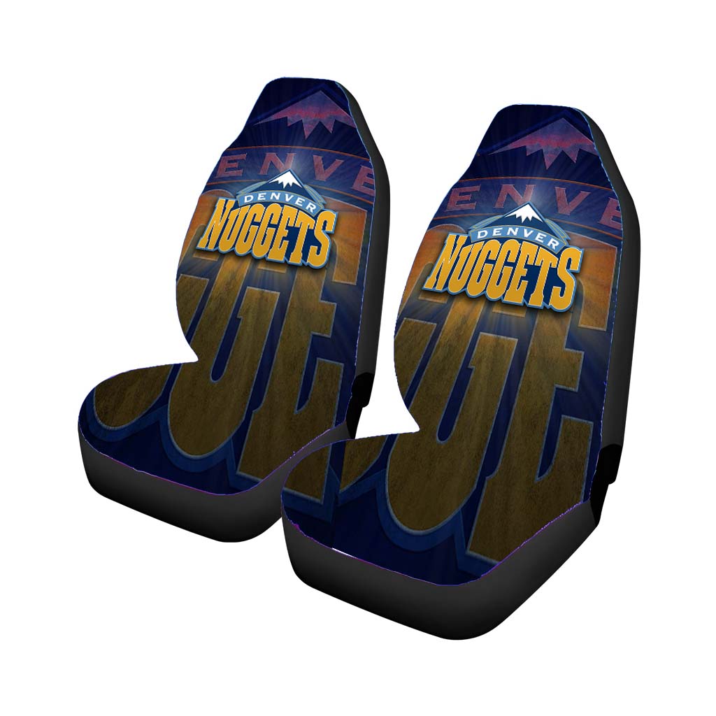 awesome denver nuggets logo Car Seat Covers