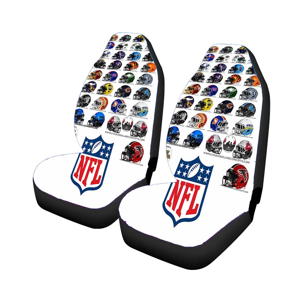 awesome nfl helmets Car Seat Covers